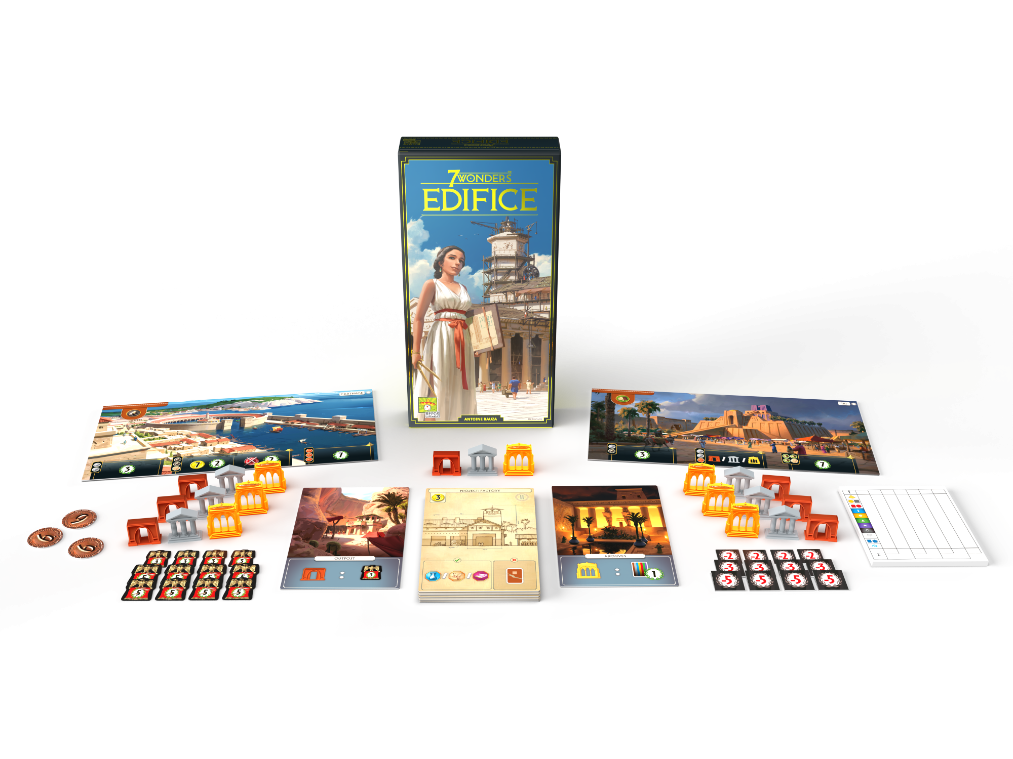 7 Wonders - Edifice Expansion (Eng.)