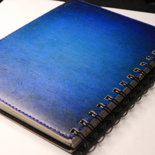 19_6113b6c0-b849-41c0-a38c-1ce6afd85d1e Blue Dragon Leather Spiral Notebook