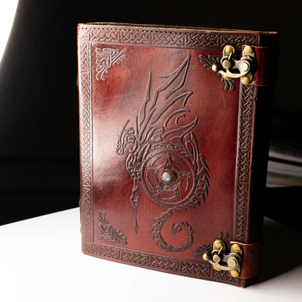 Red Dragon Grimoire Notebook