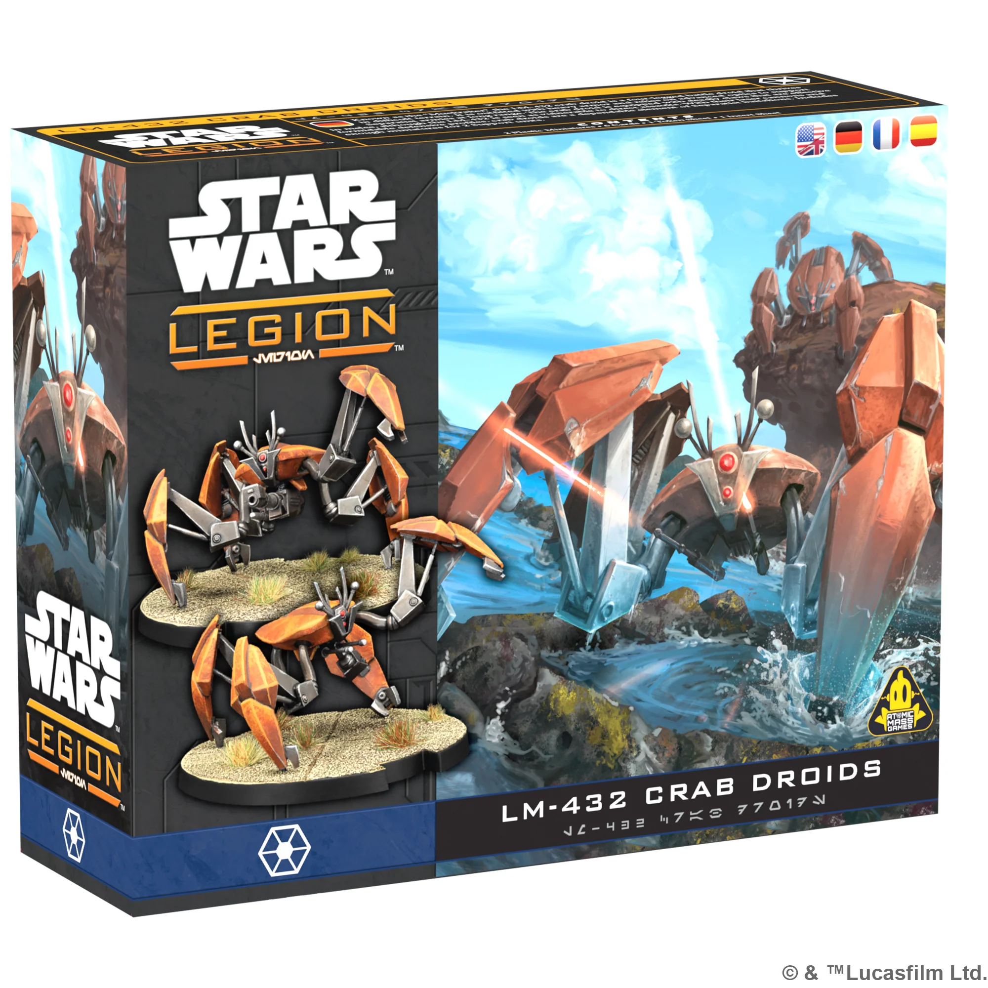 Star Wars Legion - LM-432 Crab Droids Unit Expansion