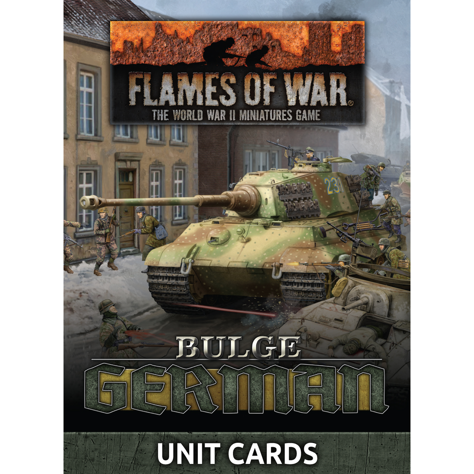 Flames of War - Bulge: German Unit Cards