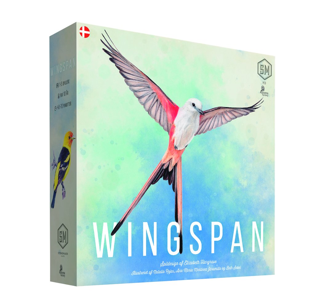 wingspan_dansk Wingspan 2nd Edition (DK)
