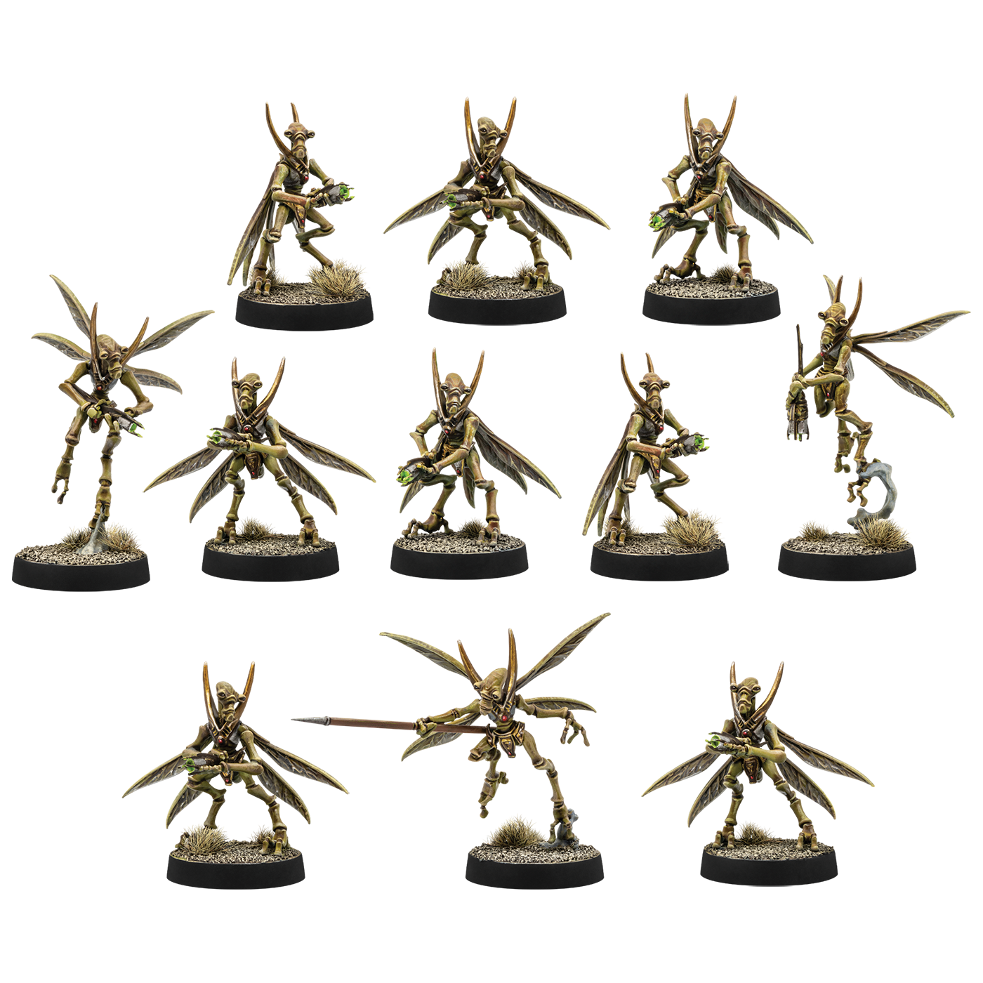 SWQ37-Product-Image Star Wars Legion - Geonosian Warriors Unit Expansion