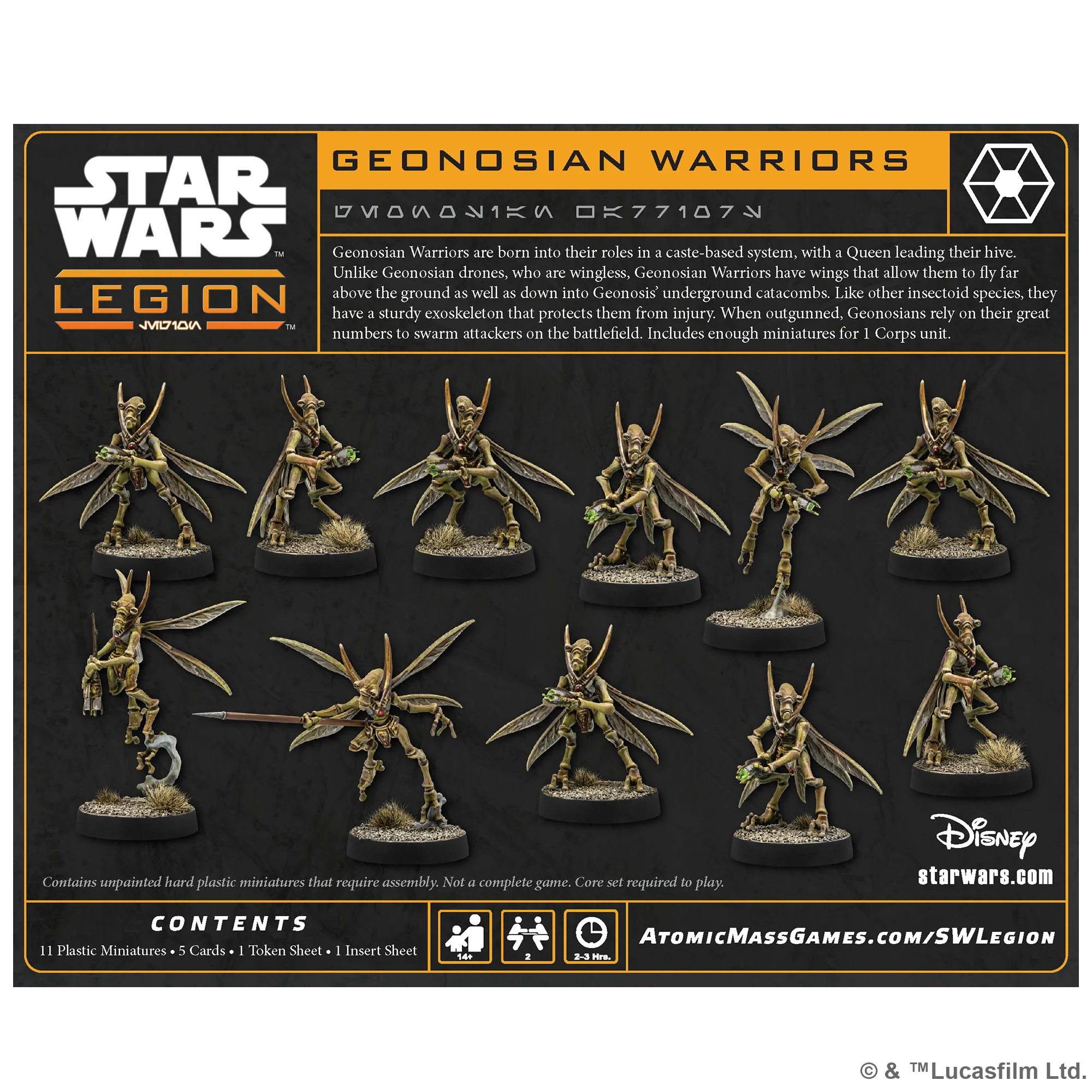 SWQ37-image1_2000_2000x Star Wars Legion - Geonosian Warriors Unit Expansion