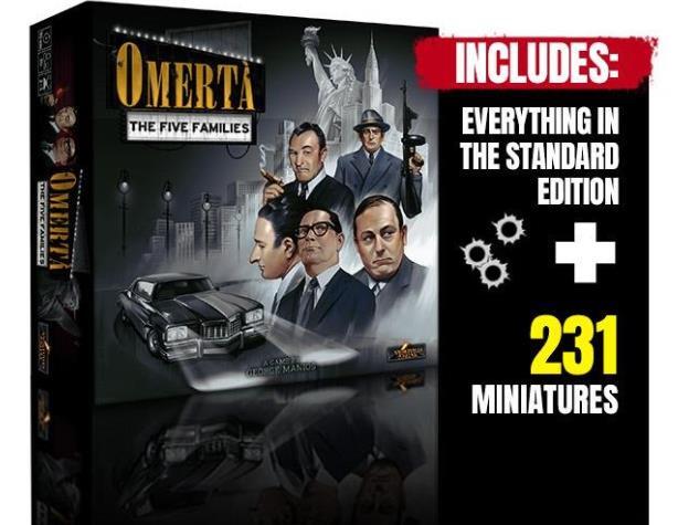 Omerta, The Five Families + Mini Expansion