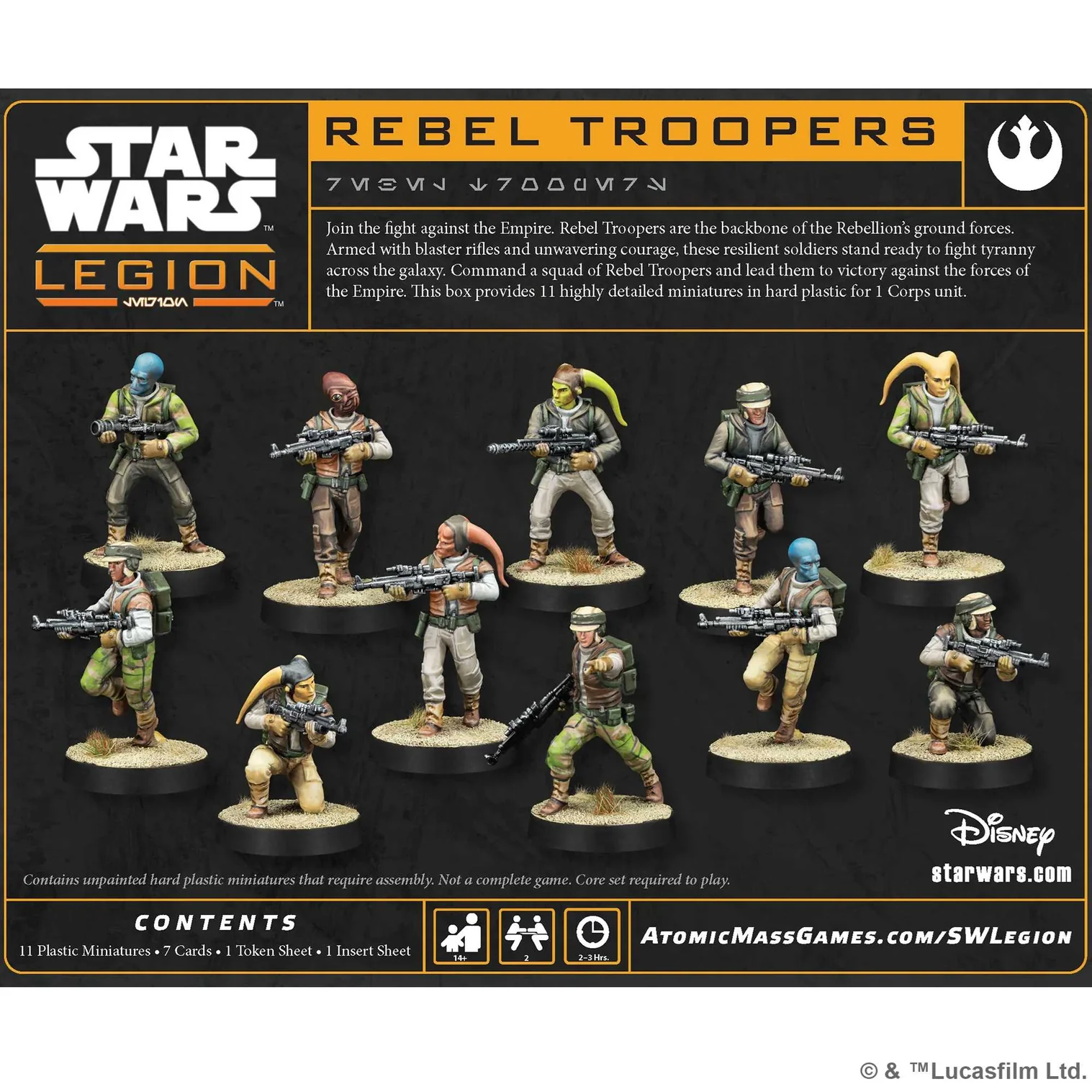 Star Wars Legion - Rebel Troopers