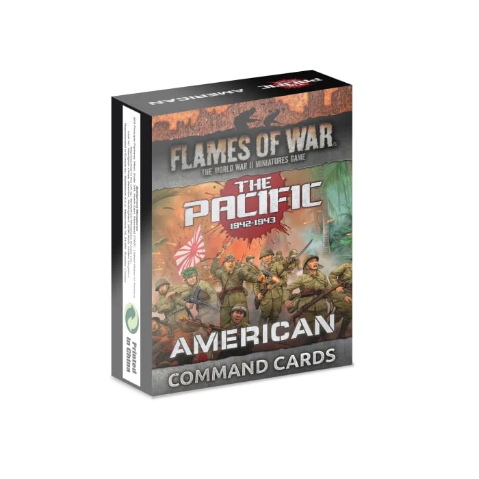 fw258uc Flames of War - The Pacific: American Command Cards