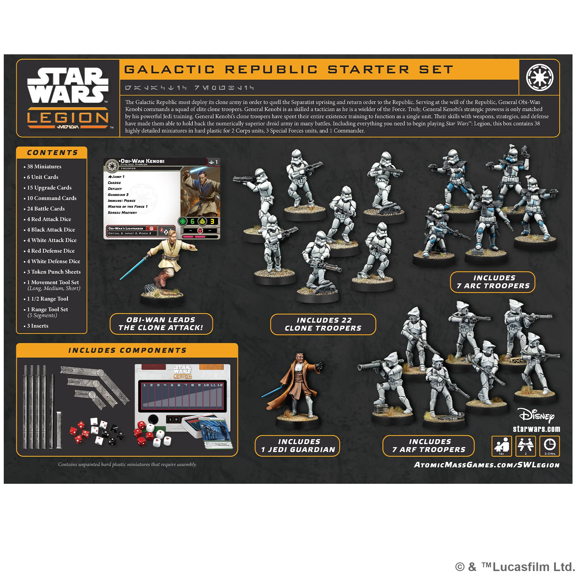 Star Wars Legion - Galactic Republic Starter Set