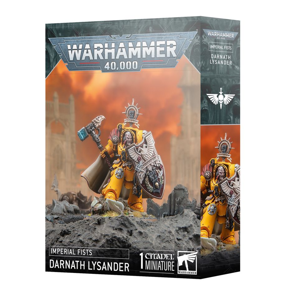 Warhammer 40K: Space Marines, Imperial Fists - Darnath Lysander