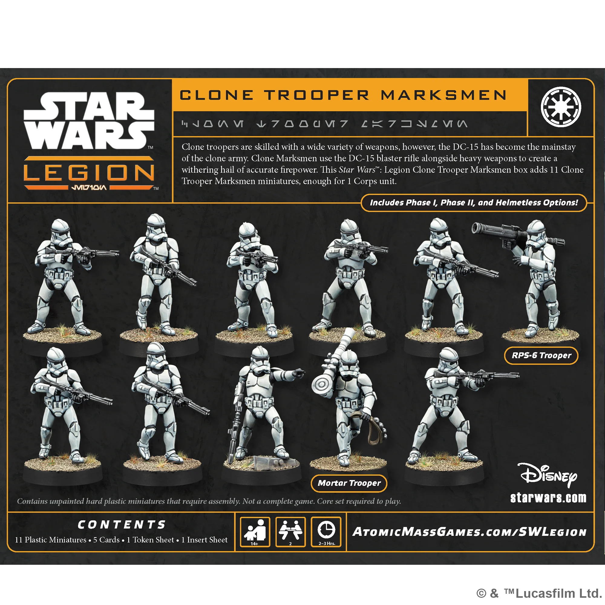 Star Wars Legion - Clone Trooper Marksmen Unit Expansion