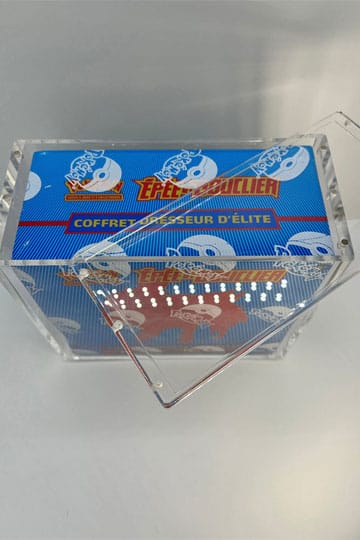 Evoretro Acrylic Display Case for Booster Boxes / Elite Trainer Boxes Magnetic