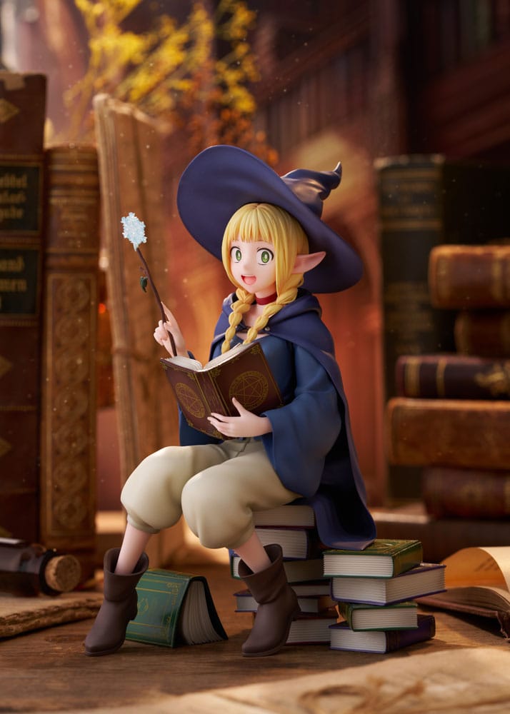 x_alg45246_a Statues - Delicious in Dungeon PVC Statue 1/7 Marcille Student Ver. AmiAmi Limited Edition 19 cm *Bestillingsvare