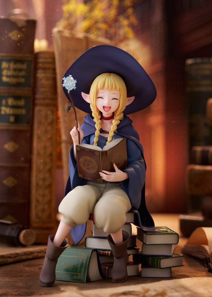 x_alg45246_h Statues - Delicious in Dungeon PVC Statue 1/7 Marcille Student Ver. AmiAmi Limited Edition 19 cm *Bestillingsvare