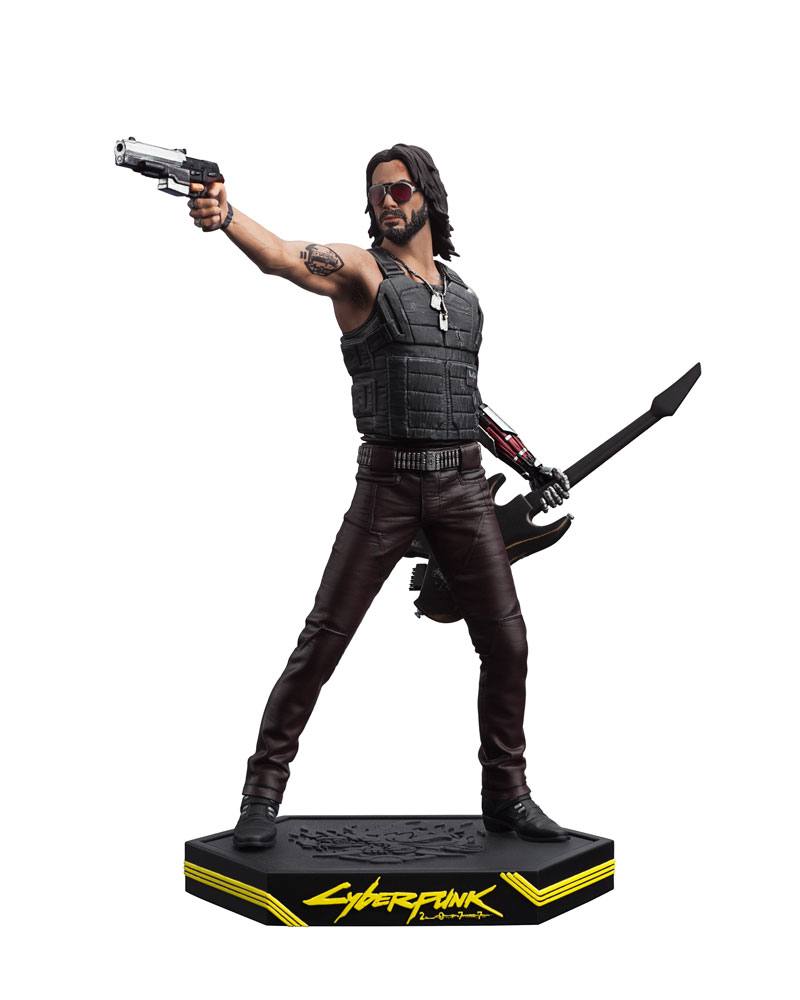 Statues - Cyberpunk 2077 PVC Statue Johnny Silverhand 24 cm *Bestillingsvare
