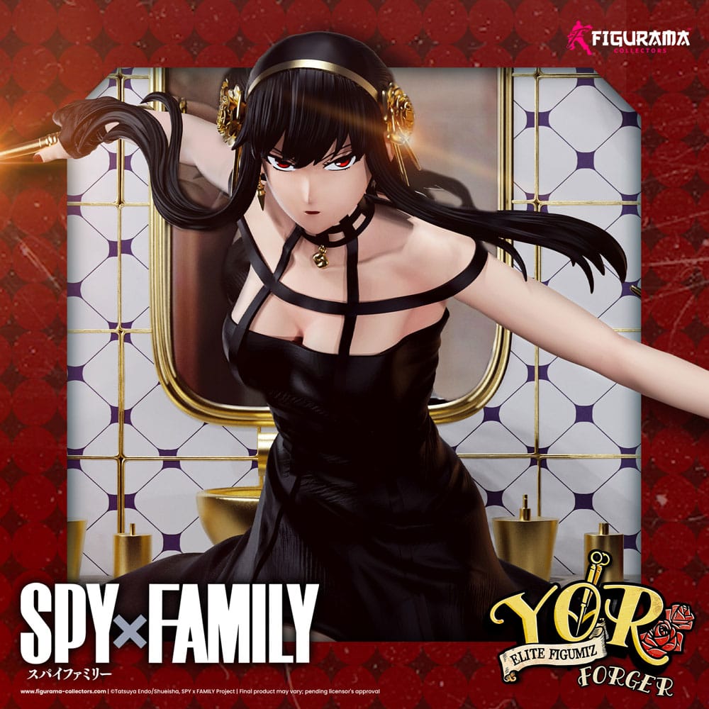Statues - Spy X Family Elite FigumiZ Statue Set 1/8 Loid, Yor, Anya 37 cm *Bestillingsvare