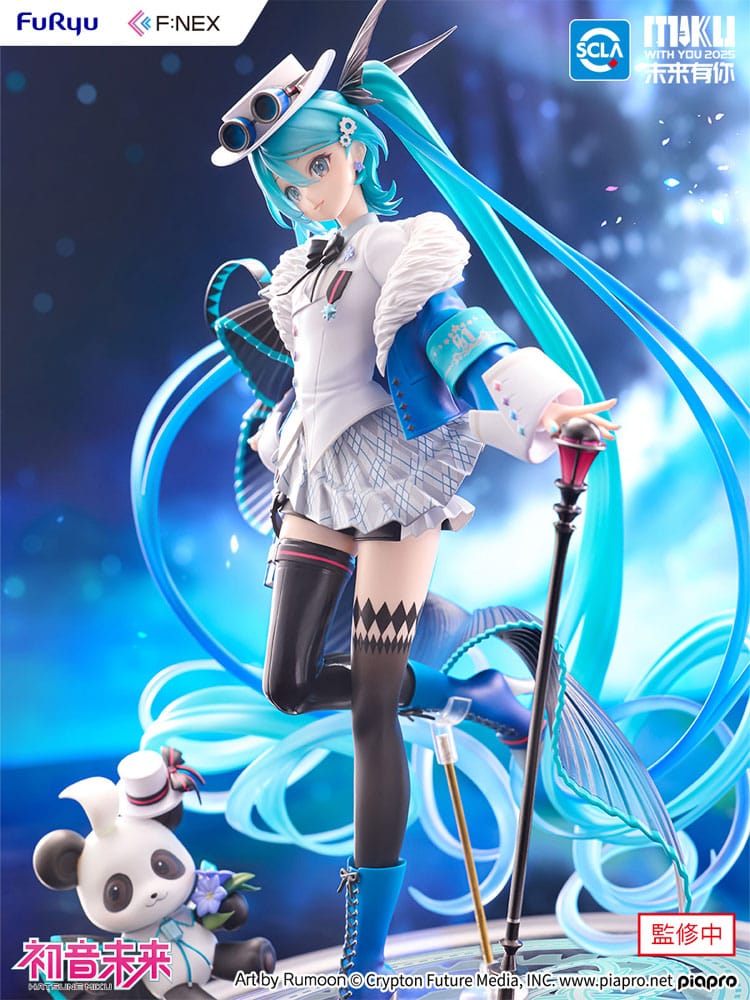 Statues - Hatsune Miku F:NEX PVC Statue 1/7 Hatsune Miku Miku with You 2025 Ver. 25 cm *Bestillingsvare