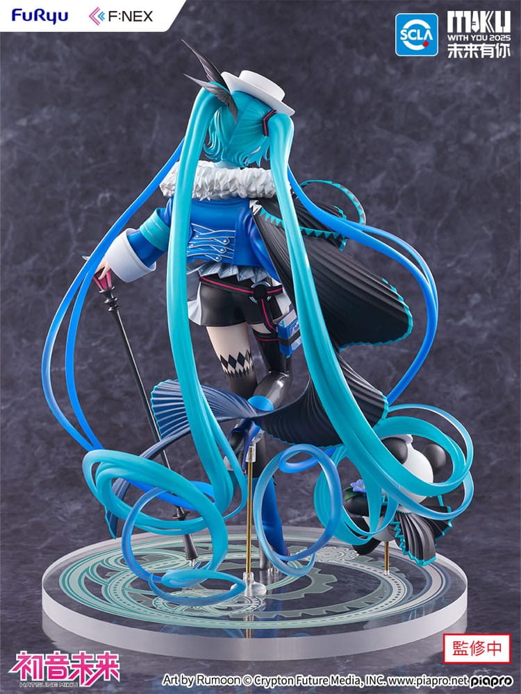 Statues - Hatsune Miku F:NEX PVC Statue 1/7 Hatsune Miku Miku with You 2025 Ver. 25 cm *Bestillingsvare