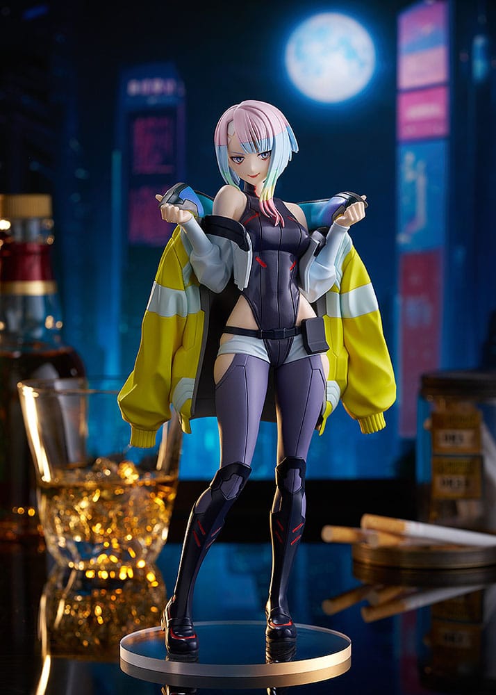 Statues - Cyberpunk: Edgerunners Pop Up Parade PVC Statue Lucy L Size 23 cm *Bestillingsvare