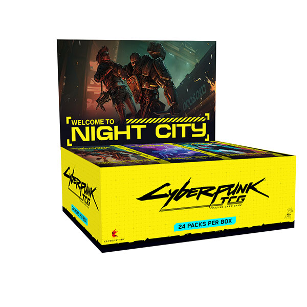 Cyberpunk TCG: Welcome to Night City - Booster Display (24 Packs) *Pre-order