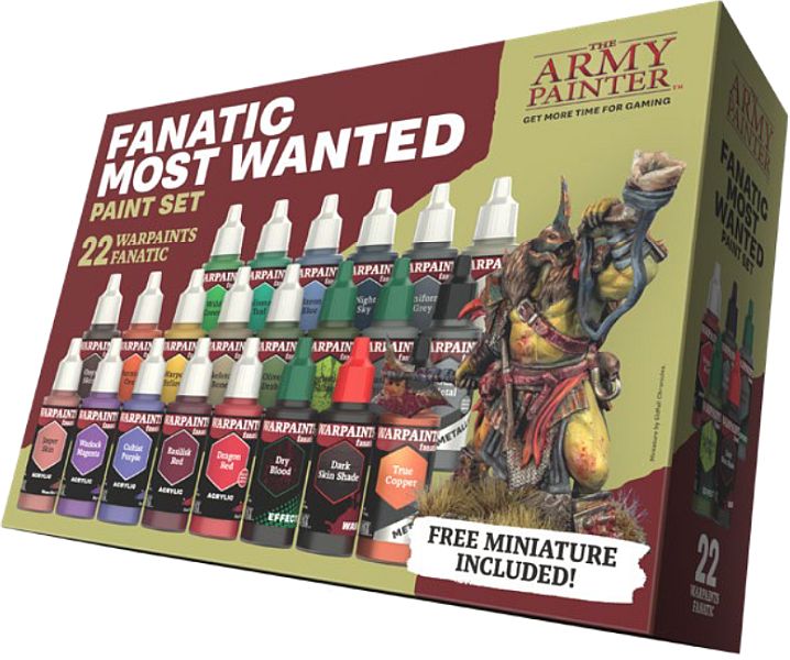The Army Painter - Warpaints Fanatic Most Wanted Set