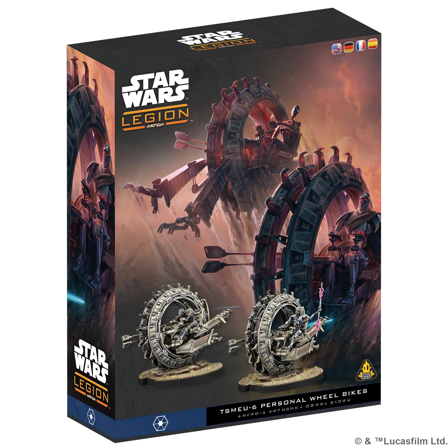 Star Wars Legion - TSMEU-6 Wheel Bikes