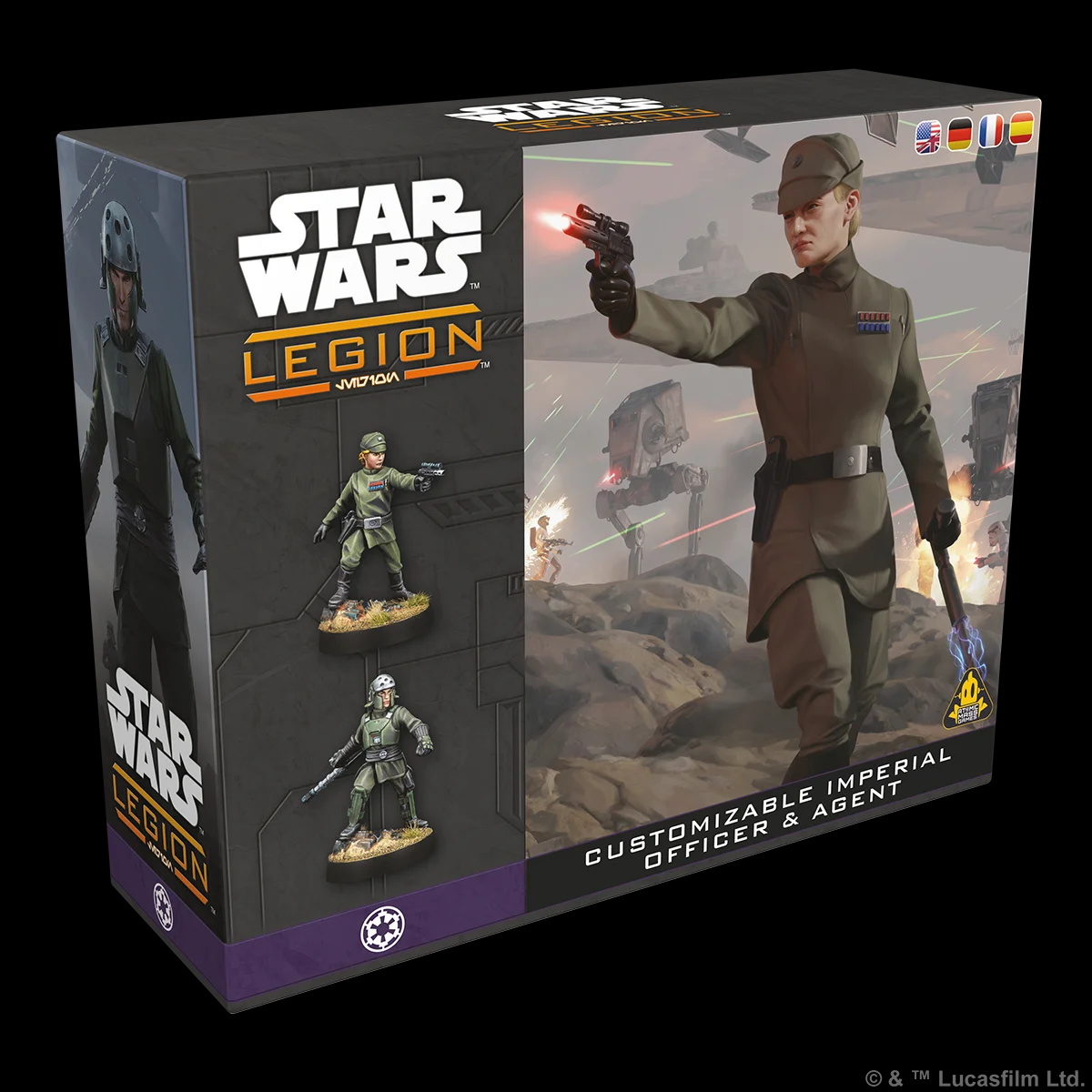 Star Wars Legion - Customizable Imperial Officer & Agent
