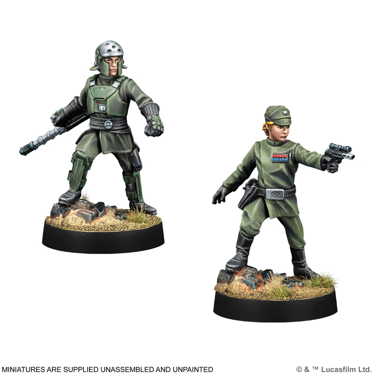 Star Wars Legion - Customizable Imperial Officer & Agent