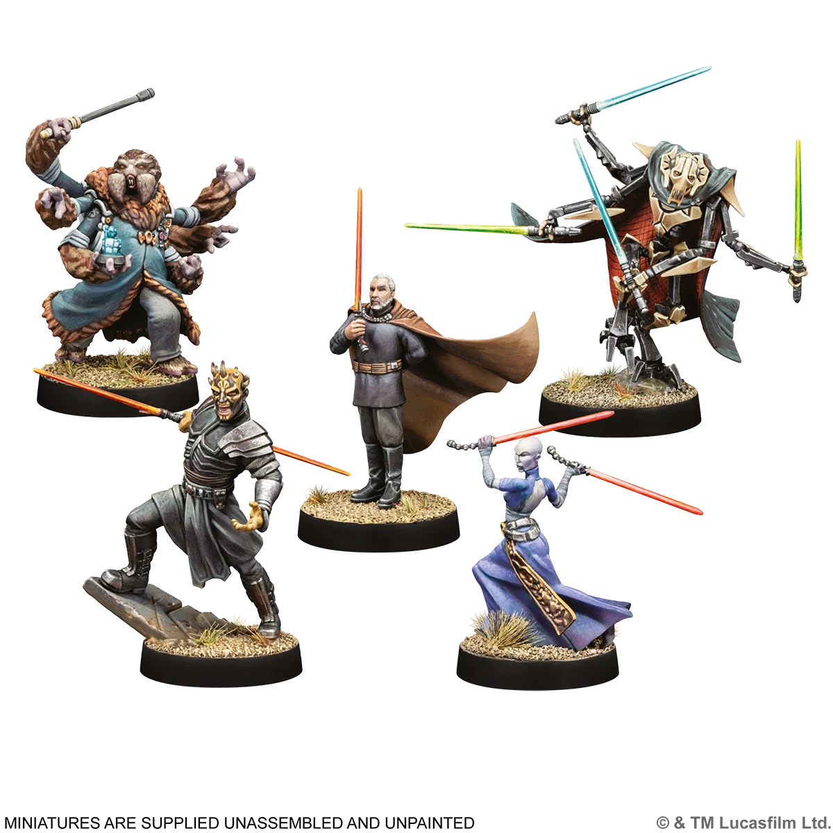 Star Wars Legion – Leaders of the Separatist Alliance